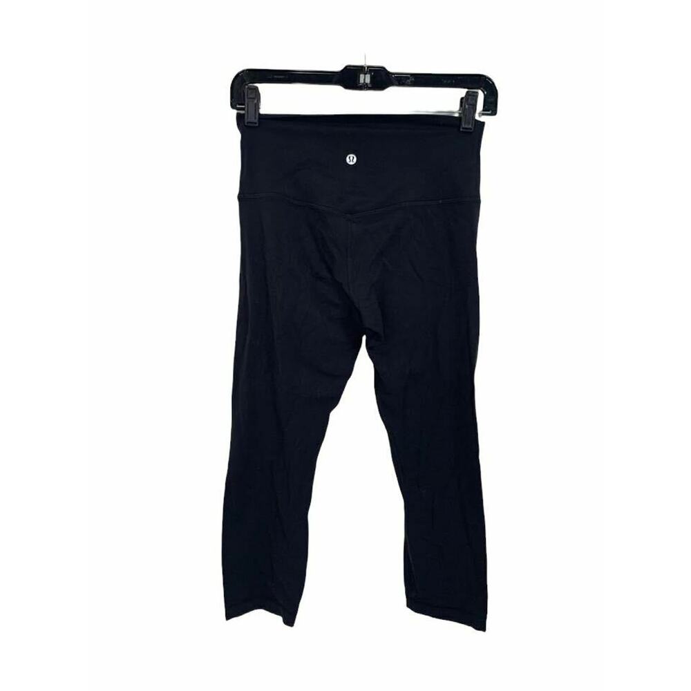 Lululemon Align High-Rise Crop Black Size 6 - Picture 4 of 5
